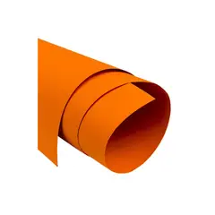 HALLEY - Cartulina Española 55X77 cm Naranjo 25 Unidades