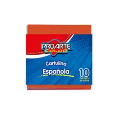PROARTE - Cartulina Española 10 Colores Surtido 26 Unidades