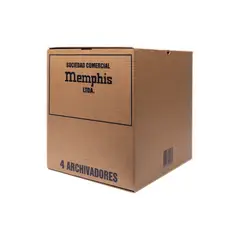 MEMPHIS - Caja de Archivo 4 Archivadores