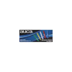 AUCA - Accoclip Plástico Colores 50 Unidades