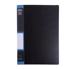 ARTEL - Carpeta Carta 20 Fundas Negro
