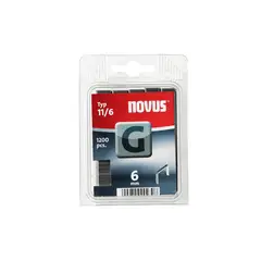NOVUS - Corchetes 11 g6 Caja de 1200 Unidades