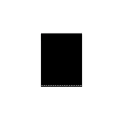 ARTEL - Cartulina Color 53X75 cm Negro Paquete de 25 Unidades