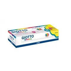 GIOTTO - Témpera Doble Blanco 15 ml 12 Colores