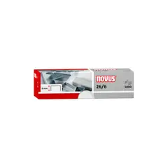 NOVUS - Corchetes 266 Caja de 5000 Unidades
