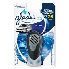 GLADE - Desodorante Ambiental Auto Sport Aparato Acqua 7 ml
