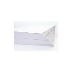 GENERICO - Cartulina Opalina Carta 200 g Lisa Blanca 100 Hojas