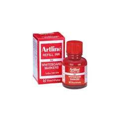 ARTLINE - Tinta para Plumón de Pizarra 20 cc Rojo