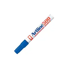 ARTLINE - Plumón Pizarra 500 Punta Redonda Recargable Azul