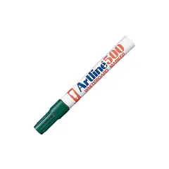 ARTLINE - Plumón Pizarra 500 Punta Redonda Recargable Verde