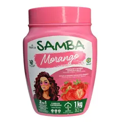 SAMBA - Mascarilla Capilar 2 en 1 - MORANGO