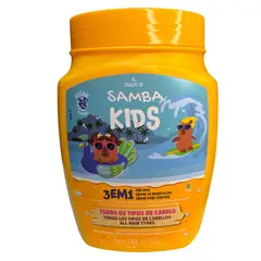 SAMBA - Mascarilla Capilar 3 en 1 1 kilo - KIDS AMARILLA