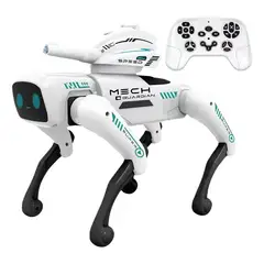 GENERICO - Perro Robot Control Remoto Inteligente Interactivo Juguete Perro Blanco