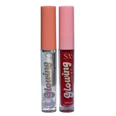 SAS - Duo de Labial Liquido Mate + Brillo de Labios Cosmetics - SAC089 - 06