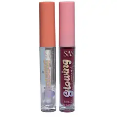 SAS - Duo de Labial Liquido Mate + Brillo de Labios Cosmetics - SAC089 - 05