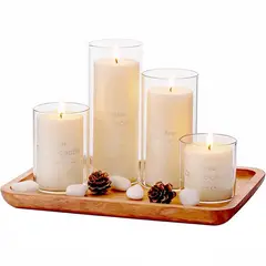 RESERVED - 8PCS*5*7.5CM aroma jazmín Velas ambientales Blanco puro perfecta para bodas veladas fiestas hogar