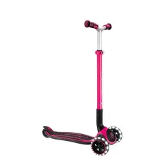 GLOBBER - Scooter ACE Lights para Niños y Adultos Fuchsia