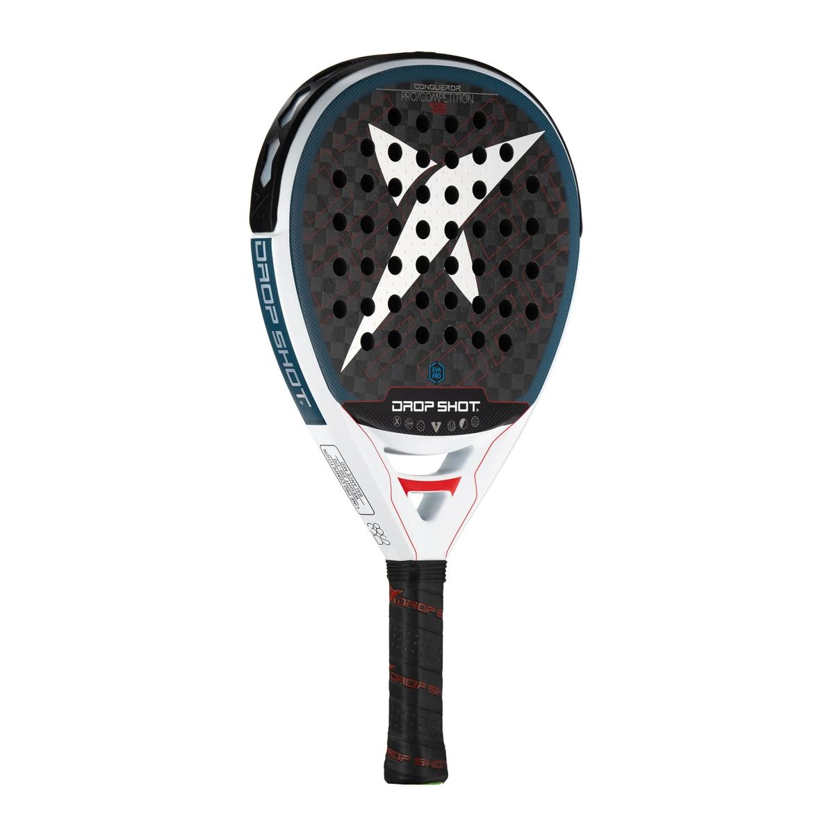 DROP SHOT - PALA PADEL DROP SHOT CONQUEROR 12 PRO COMPETITION 2024