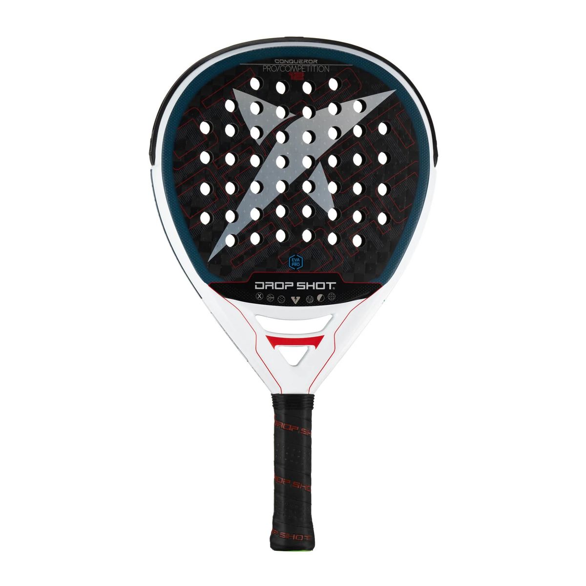 DROP SHOT - PALA PADEL DROP SHOT CONQUEROR 12 PRO COMPETITION 2024