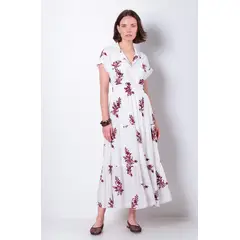 WADOS - VESTIDO BORDADO MARGA CORTA CON BOLSILLO