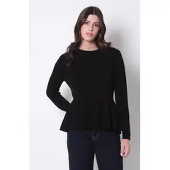 WADOS - SWEATER MANGA LARGA CUELLO REDONDO