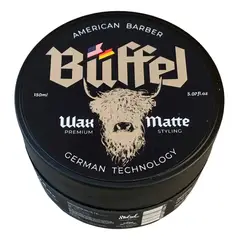BUFFALO - Cera Capilar Hombre Wax Efecto Mate Fijacion Fuerte 150ml