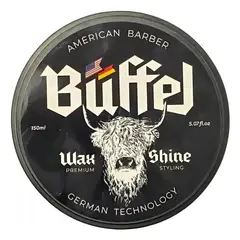 BUFFALO - Cera Capilar Hombre Wax Shine Efecto Húmedo 150ml