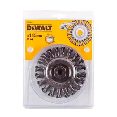 DEWALT - Grata Rueda Plana Trenzada 115mm DT3502-QZ