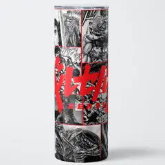 GENERICO - Vaso térmico 600 ml - Berserk Guts Manga Collage