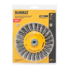 DEWALT - Grata Rueda Trenzada 6” Eje M14 DW4937M