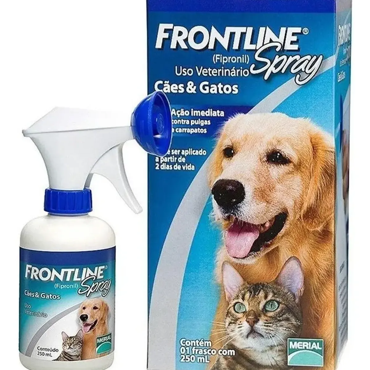 FRONT LINE - FRONTLINE Perros y Gatos Spray Pulgas y Garrapatas