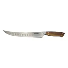 KANGKAWE - Cuchillo carnicero curvo Pro 10 para carnes marrón