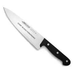 ARCOS - Cuchillo de cocinero profesional chef Pro 20cm negro