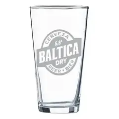 VICRILA - Pack x6 vasos choperos de cerveza 490ml para schop y michelada