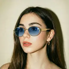NOVY - Gafas Lentes De Sol Retro Vintage para Mujer