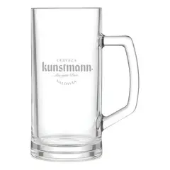 KUNSTMANN - Vaso cervecero chopero 600ml transparente
