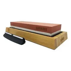 KANGKAWE - Piedra afiladora doble cara grano 10006000 para parrilla