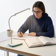 GENERICO - Lámpara de Escritorio LED Flexible Táctil 6W