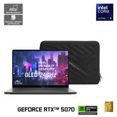 ASUS - Notebook Gamer ROG G16 Intel Core Ultra 9 32GB 1TB SSD RTX 5070 8GB 16” OLED 2.5K 240Hz