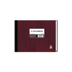 GENERICO - Libro de Contabilidad Buho 9 Columnas 100 Hojas