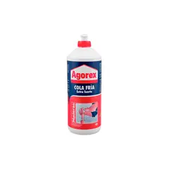 AGOREX - Adhesivo Cola Fría Madera Extra Fuerte Blanco 1 kg