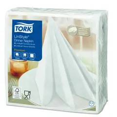 TORK - Servilleta Mesa LinStyle Premium Hoja Simple 39x39 cm 50 Unidades
