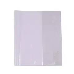 ADIX - Forro para Cuaderno Universitario Transparente 45.6 X 26 Cm Paquete 25 Unidades