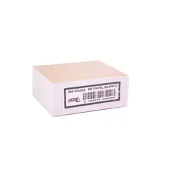 HALLEY - Taco 9X9 cm Papel Blanco Corriente 500 Hojas