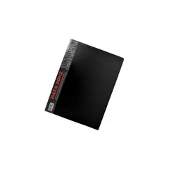 DATA ZONE - Carpeta con gusano A4 612 Clip File Negro