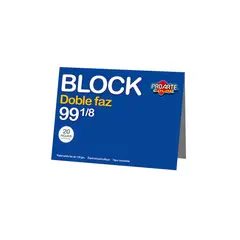 PROARTE - Block de Dibujo 99 18 Doble Faz 20 Hojas