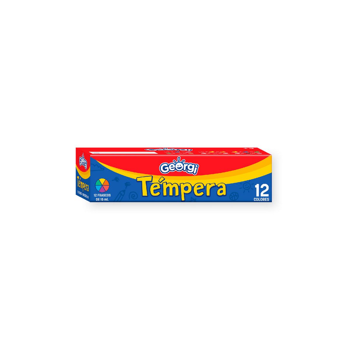 GEORGI - Témpera georgi 15 ml 12 Colores