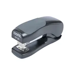 ISOFIT - Corchetera Plástica Cp-30 25 Hojas Negra