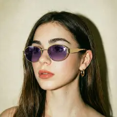 NOVY - Gafas Lentes De Sol Retro Vintage para Mujer