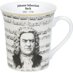 KONITZ - Mug Porcelana 410 ml - Composers Bach